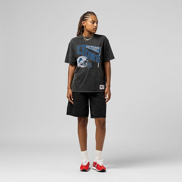 

Женская черная футболка Detroit Lions Team Dynamic Mitchell & Ness, Черный, Женская черная футболка Detroit Lions Team Dynamic Mitchell & Ness