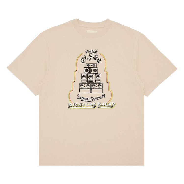 

Футболка Nicholas Daley I'man Slygo Tee, кремовый