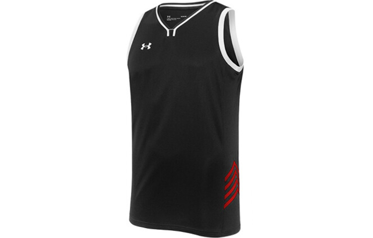 

Черная баскетбольная майка для мужчин Under Armour, черный