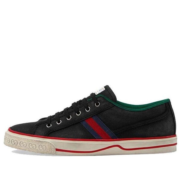 

Кроссовки tennis 1977 'black cotton' Gucci, черный
