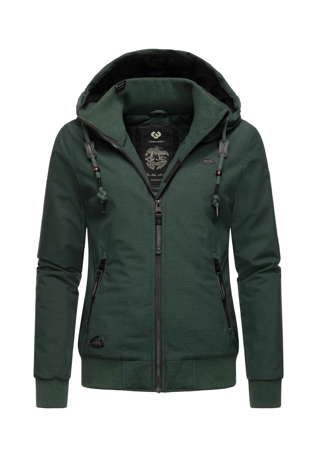 

Зимняя куртка Nuggie Меланж Ragweartm, цвет Dark Green