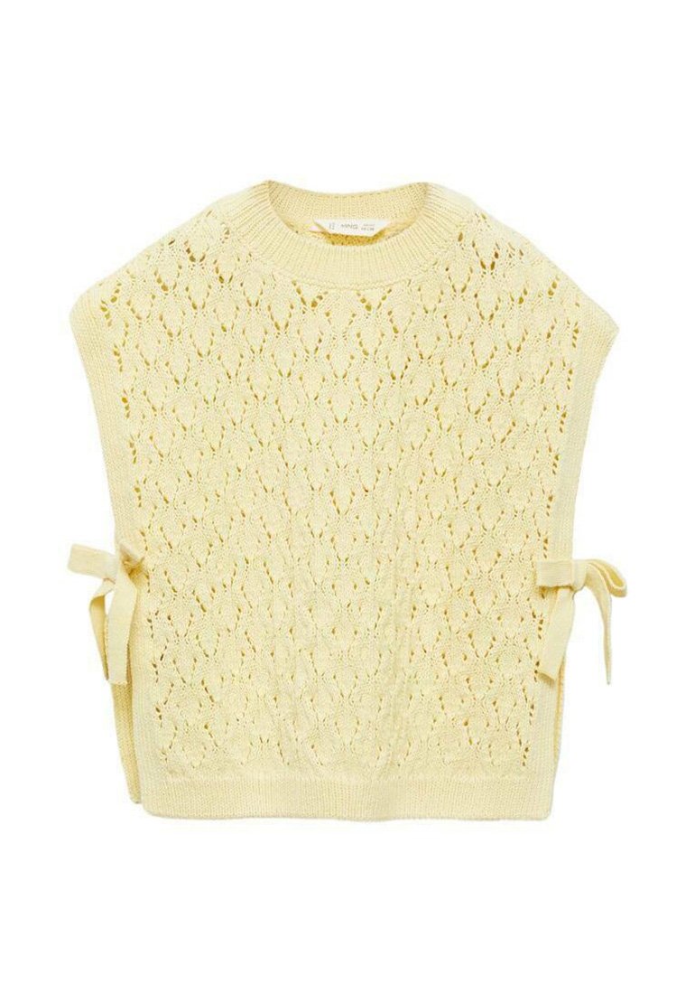 

Футболка с принтом LULU Mango Kids, светло-желтый