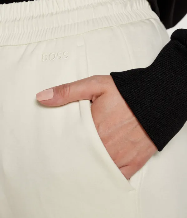 Истекшие спортивные штаны Regular fit Boss, бежевый — фото 4