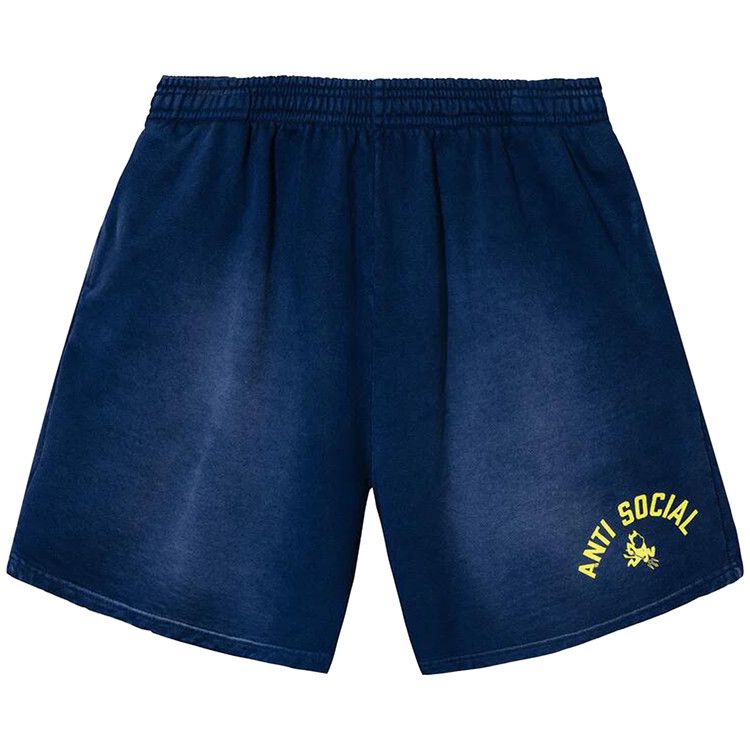 

Шорты Anti Social Social Club Devils Playground Shorts, Vintage Wash Navy