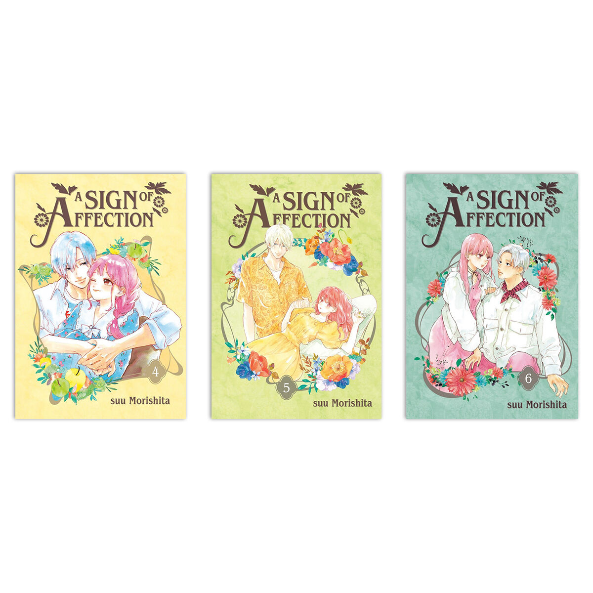 

Манга A Sign of Affection Manga (4-6) Bundle