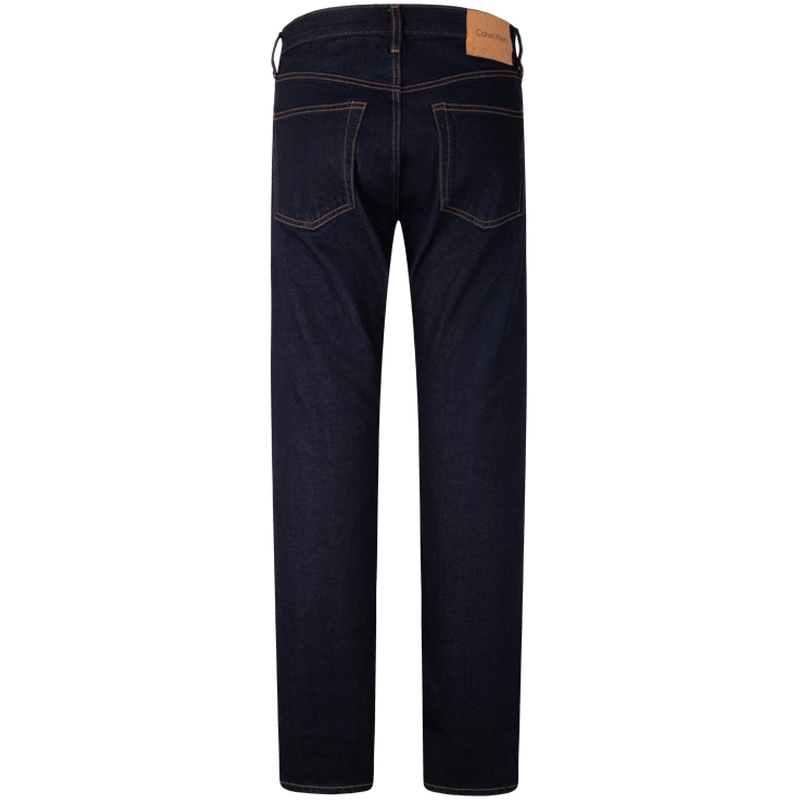 Футболка CALVIN KLEIN Jeans Unisex джинсовая тёмно-синяя, 5DB-Denim Dark Blue — фото 3