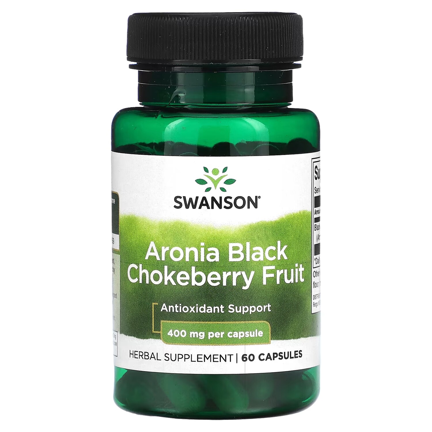 

Арония Swanson Black Chokeberry Fruit 400 мг