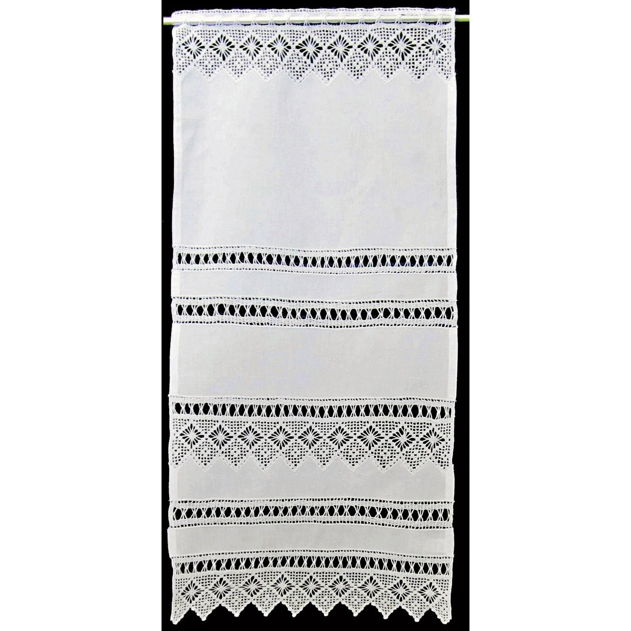 

HOSSNER - ART OF HOME DECO панельная штора «Spitzingsee», (1 шт.), белый