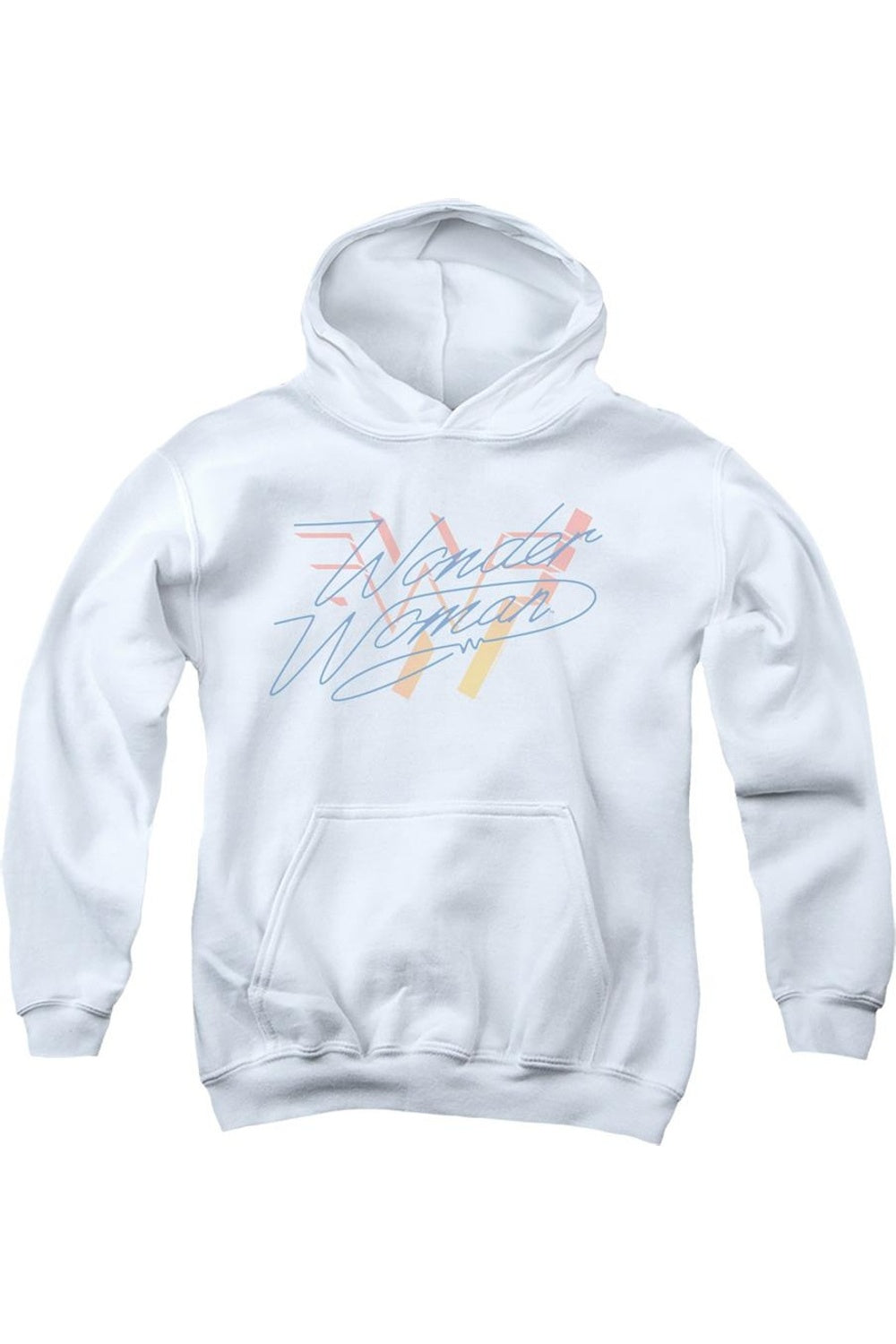 

Толстовка с капюшоном Wonder Woman 84 Wonder Fade Youth Gildan, белый