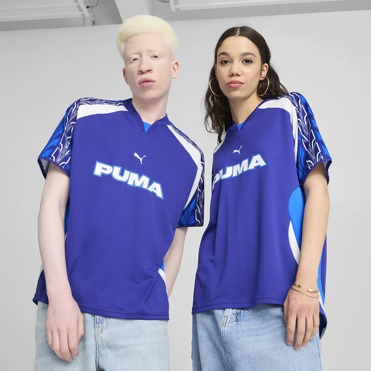 

Мужская футбольная майка Puma футболка, синий