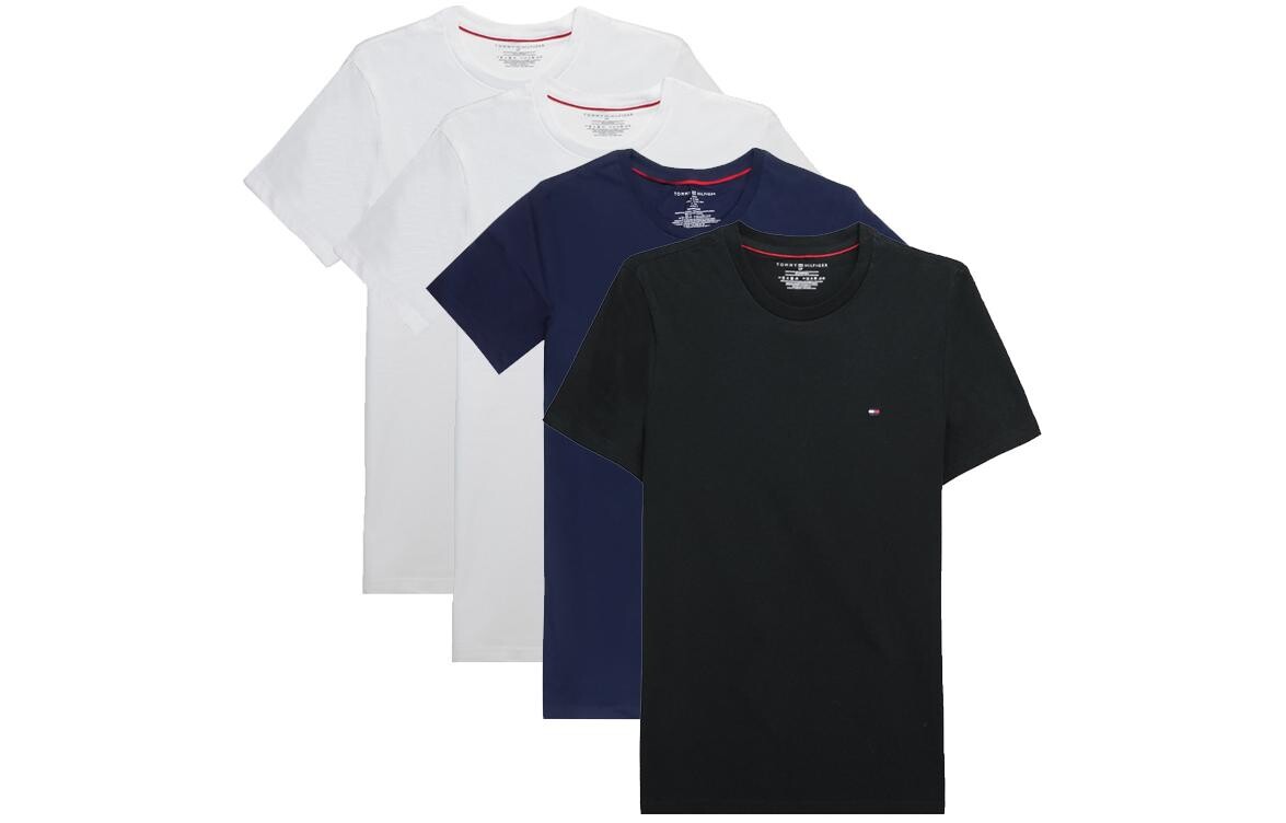 Tommy Hilfiger Мужская футболка, Белый 100 — фото 2