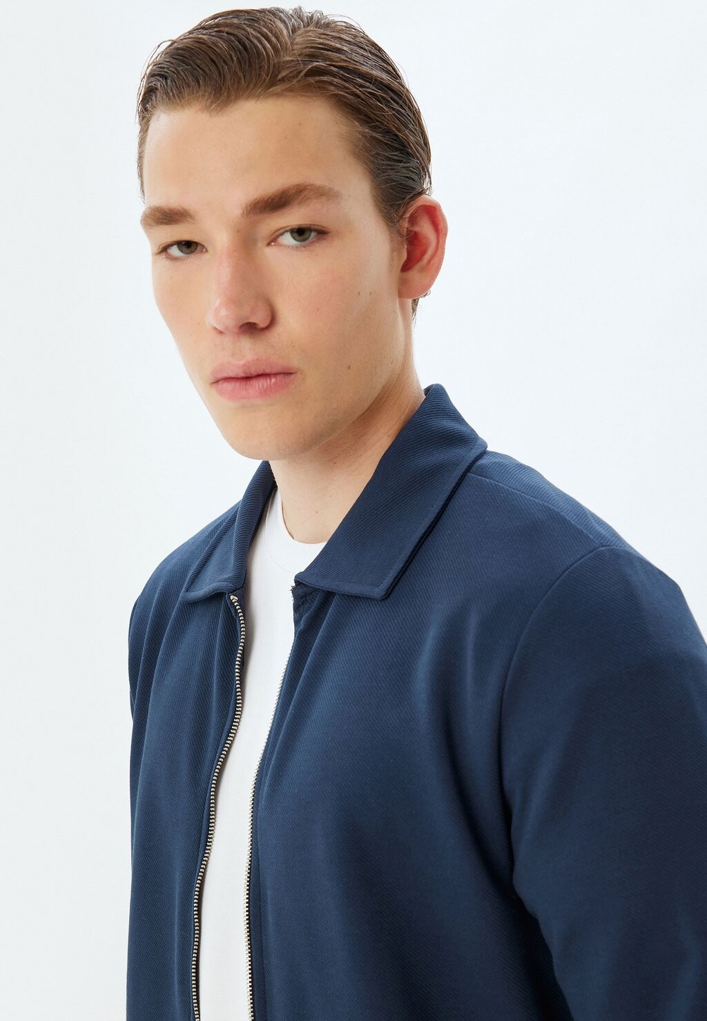

Летняя куртка ZIP UP Koton, темно-синий