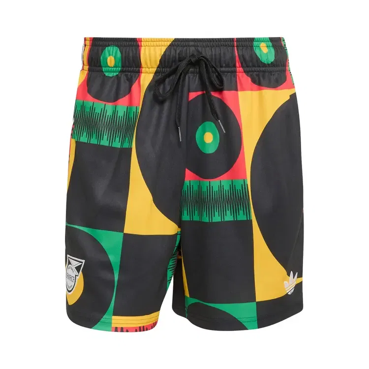 Шорты Adidas Jamaica x Bob Marley Originals, мультиколор