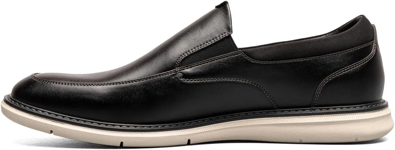 Мужские слипоны Nunn Bush Chase Moc Toe, Black Multi — фото 4