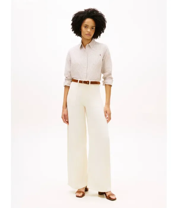 Джинсы 70-х relaxed fit Tommy Hilfiger, экрю — фото 2