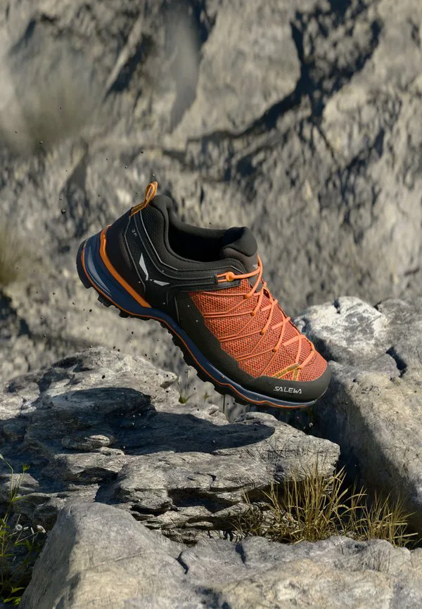 Кроссовки для пеших походов ms mtn trainer lite Salewa, Ombre Blue/Carrot