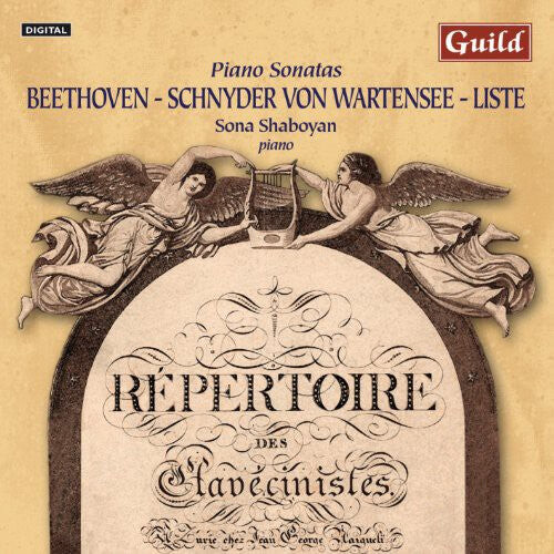 

CD диск Beethoven / Liste / Von Wartensee / Shaboyan: Piano Sonatas By Beethoven Schnyder Von