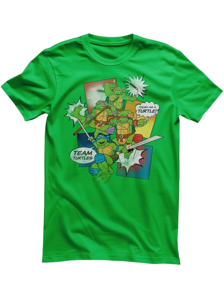 

Teenage Mutant Ninja Turtles Футболка "TMNT Comics T-Shirt" зеленого цвета, Зеленый, Teenage Mutant Ninja Turtles Футболка "TMNT Comics T-Shirt" зеленого цвета