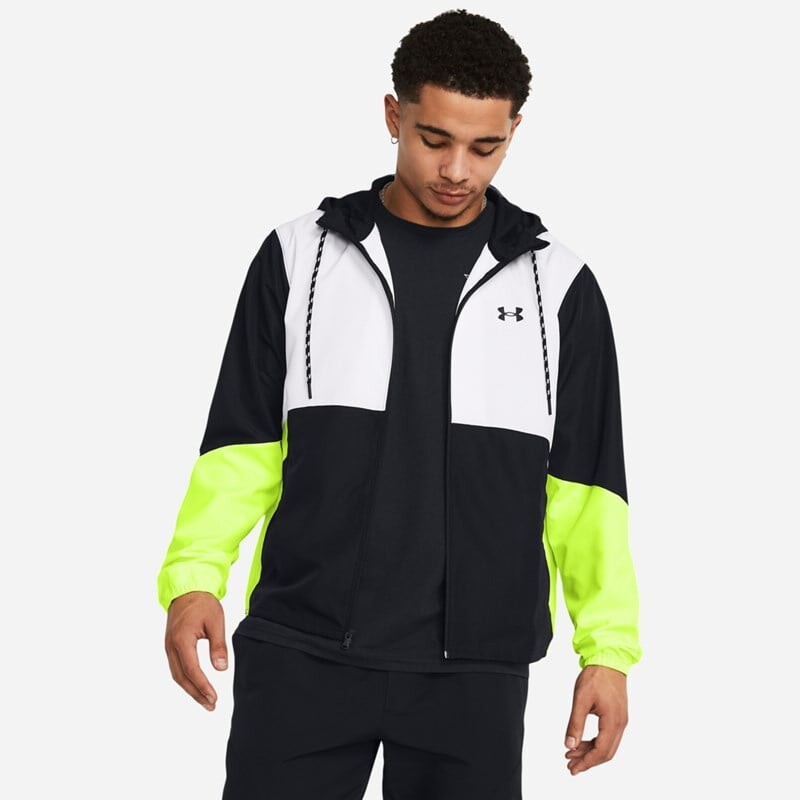 

Мужская ветрозащитная куртка Legacy Under Armour, черный