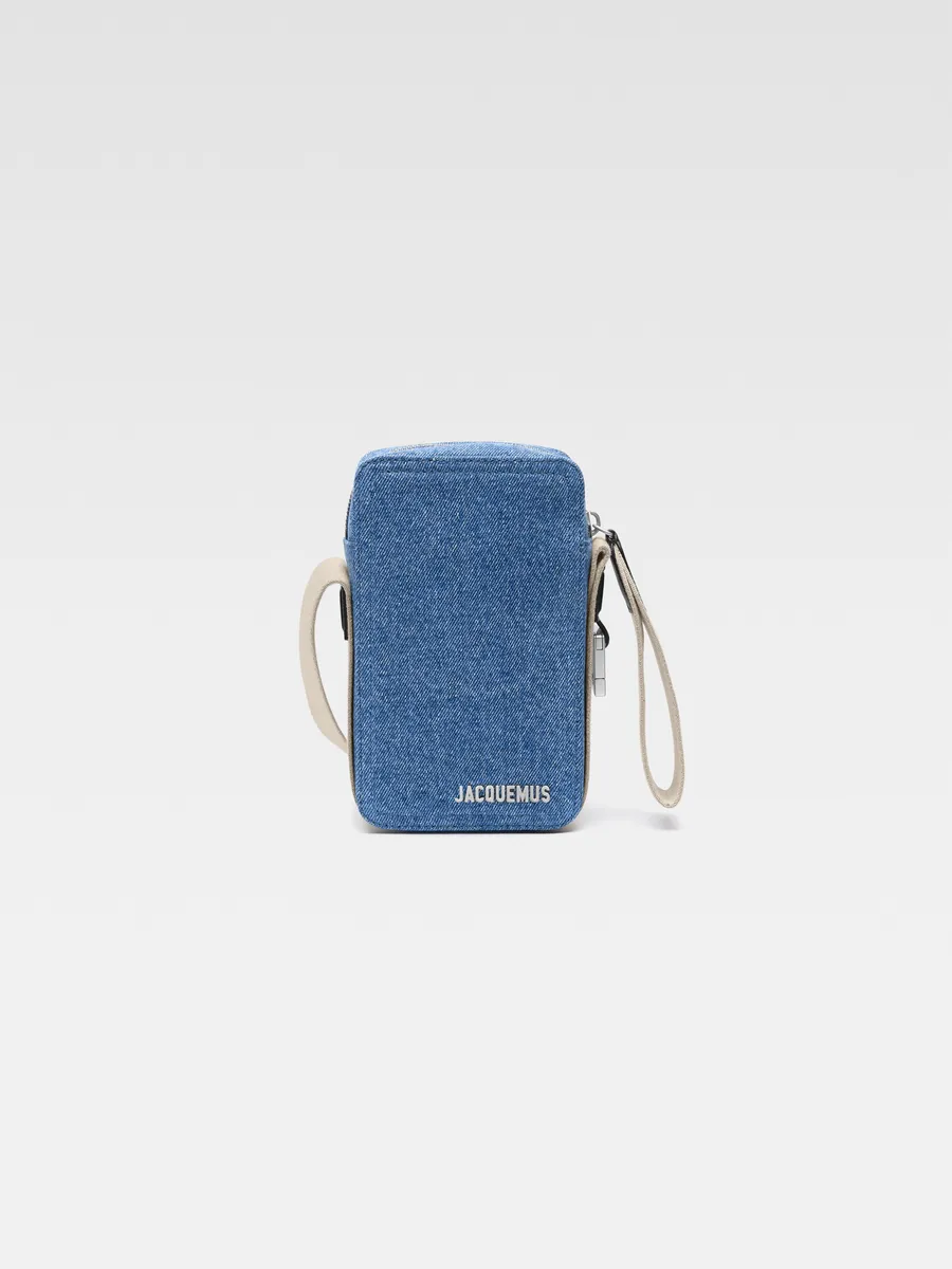 

Джинсовая сумка через плечо Ле Куэрда вертикальный Jacquemus, синий