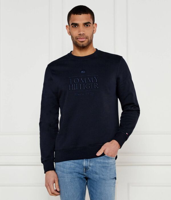 

Свитшот мужской Tommy Hilfiger с вышивкой, синий