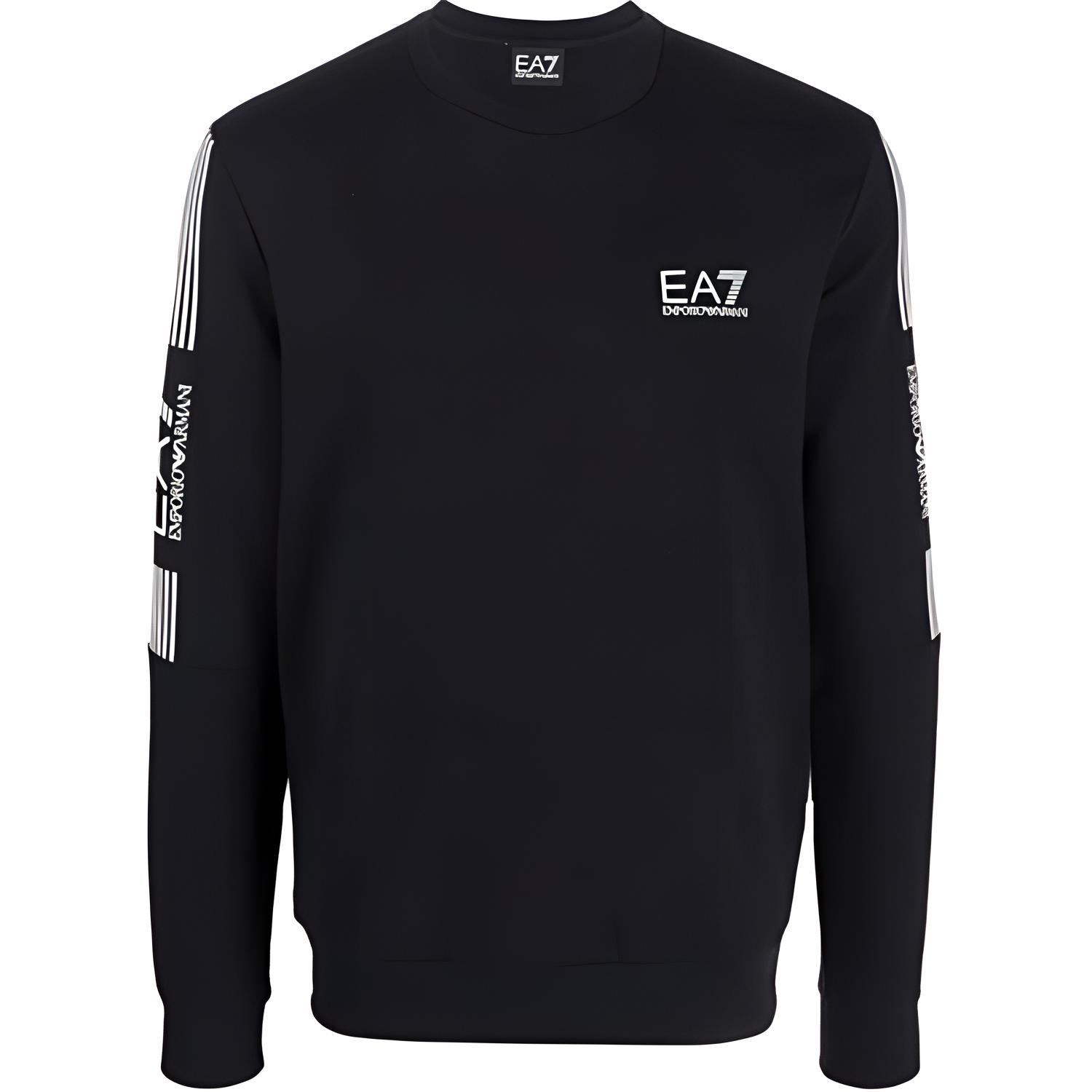 

Свитшот EA7 мужской черный EMPORIO ARMANI