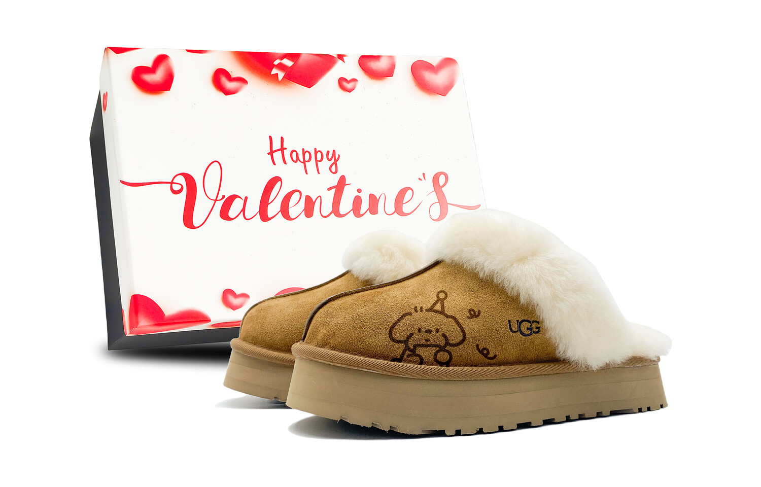

Мюли женские с закрытым носком женские Ugg, цвет Chestnut Brown