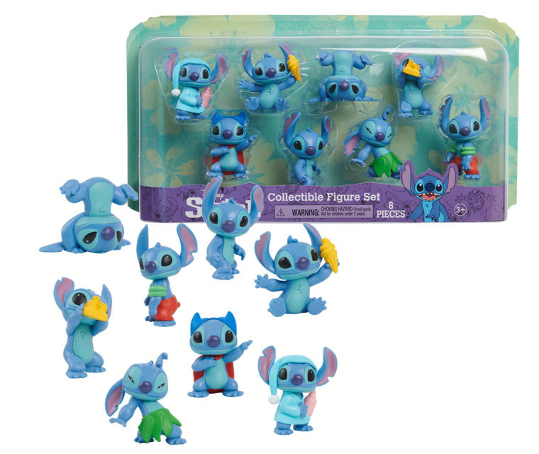 

Набор фигурок STITCH Фигурка STITCH, 8 шт., 5 см JUST PLAY 46254