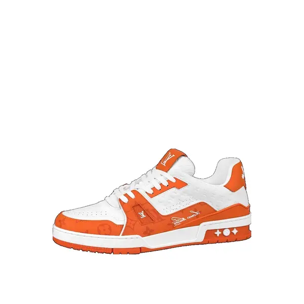 

Кроссовки lv trainers 'white orange' Louis Vuitton, белый