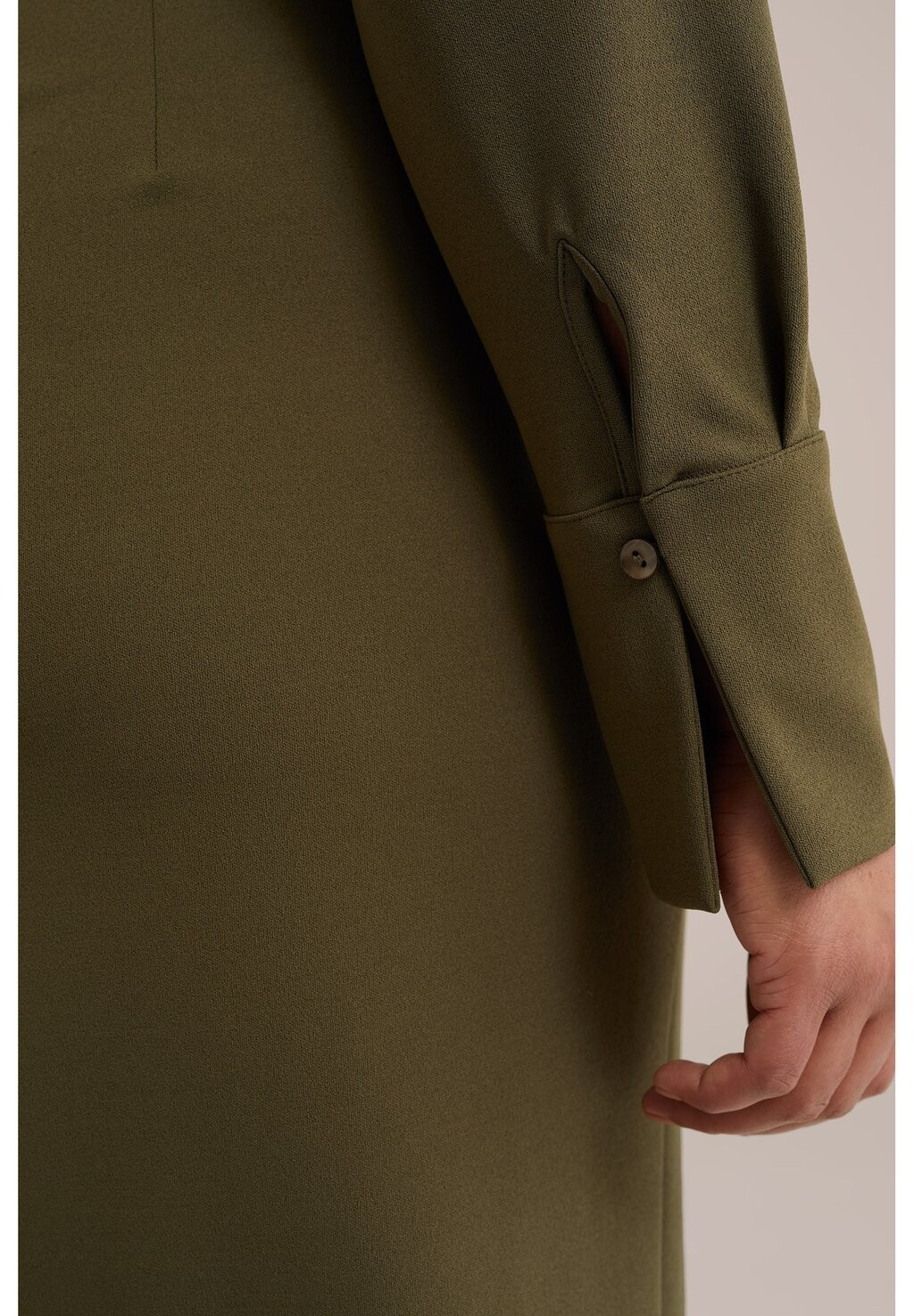 

Платье из джерси CURVE WE Fashion, хаки