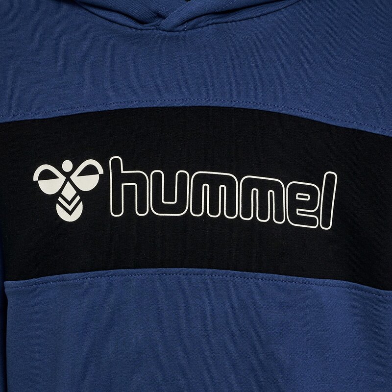 Толстовка с капюшоном hmlatlas hoodie Hummel, цвет dark denim — фото 4