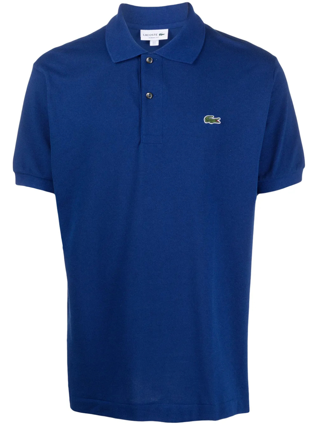 

Рубашка-поло с вышитым логотипом Lacoste, синий