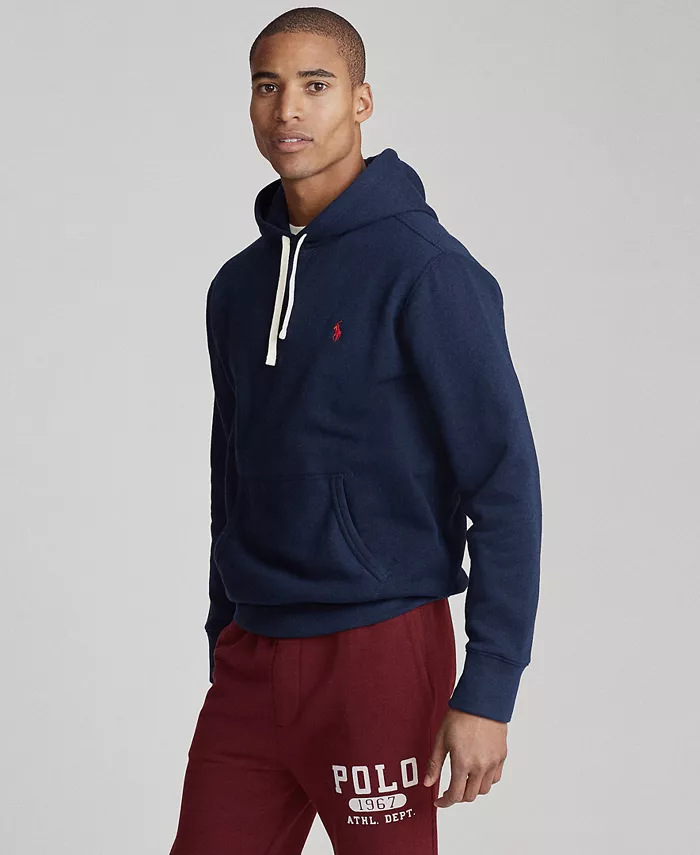 

Мужская флисовая толстовка с капюшоном RL Polo Ralph Lauren, синий