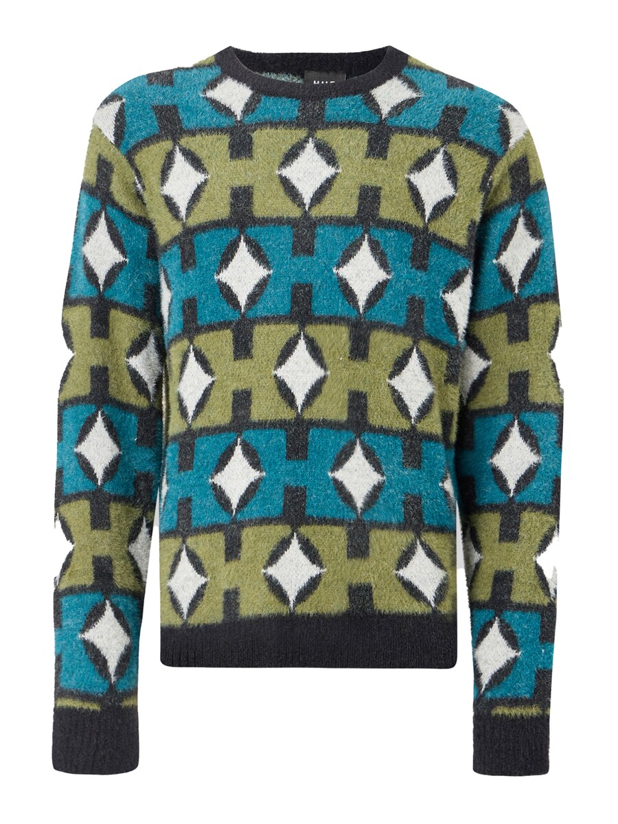 

Свитер HUF Space Age, Olive/Petrol