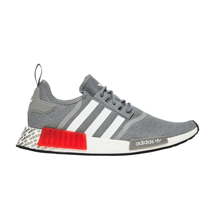 

Кроссовки adidas NMD_R1 'Grey Vivid Red', серый