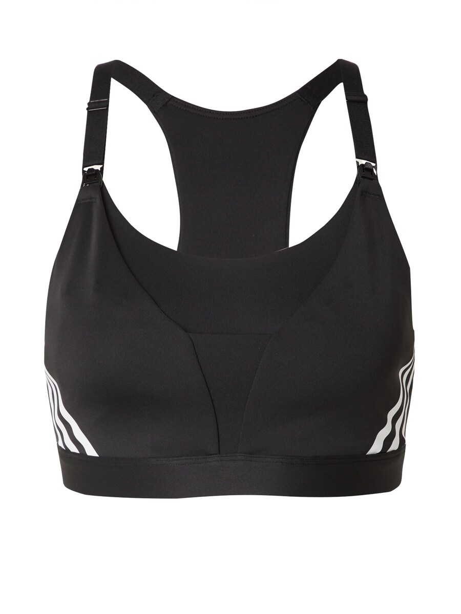 

Спортивный бюстгальтер без косточек ADIDAS PERFORMANCE Powerimpact Luxe, черный