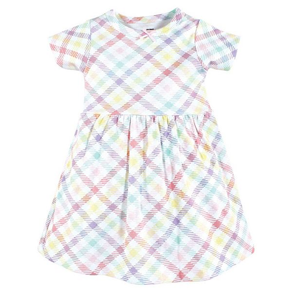 Платье для девочки Infant and toddler, хлопок, розовые тюльпаны Hudson Baby — фото 4
