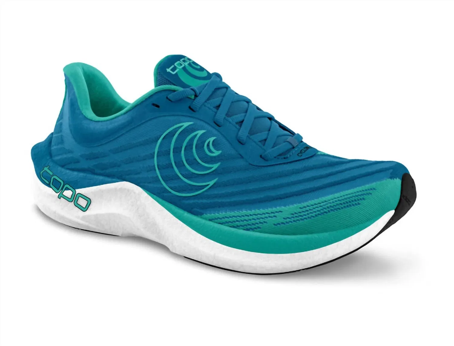 Topo Athletic Мужские беговые кроссовки Cyclone 2, цвет синий аквамарин — фото 3