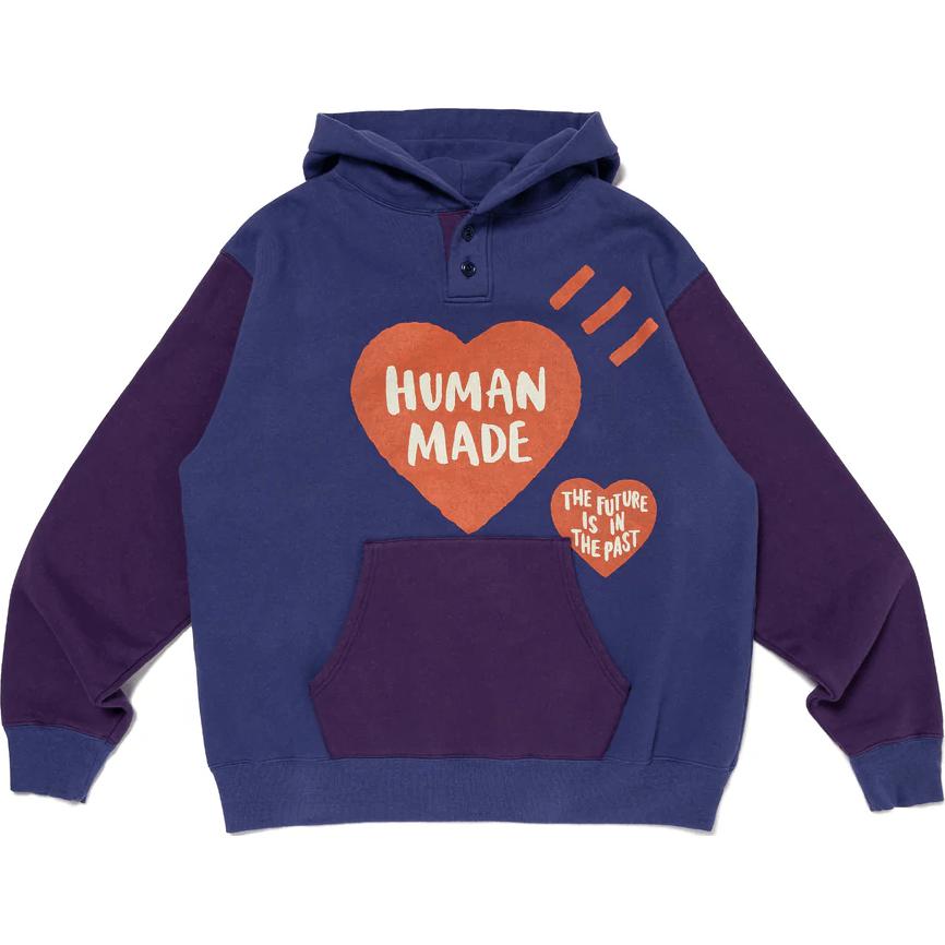 

Лого худи HUMAN MADE, синий