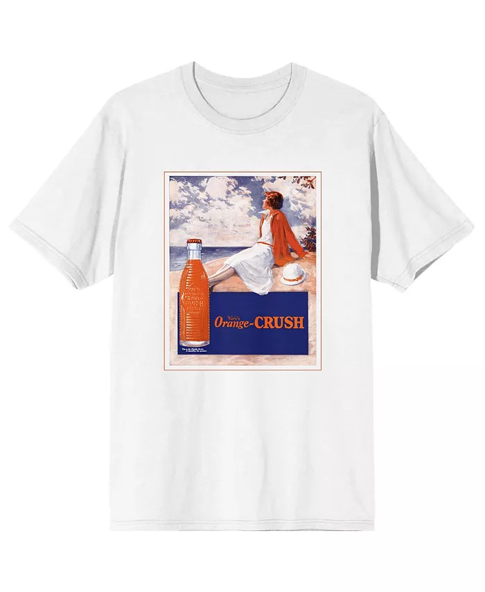 

Футболка Big & Tall Woman On Seashore White Orange Crush, белый