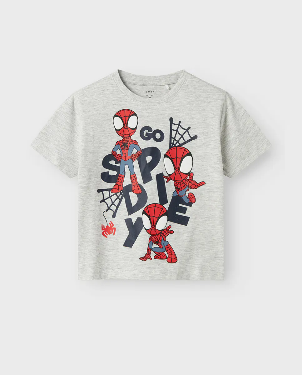

Детская футболка Spidey name it, серый