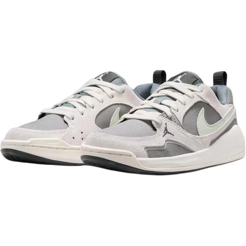 Jordan Кроссовки CMFT Era из искусственной кожи дышащие низкие детские повседневные Cool Gray унисекс — фото 4