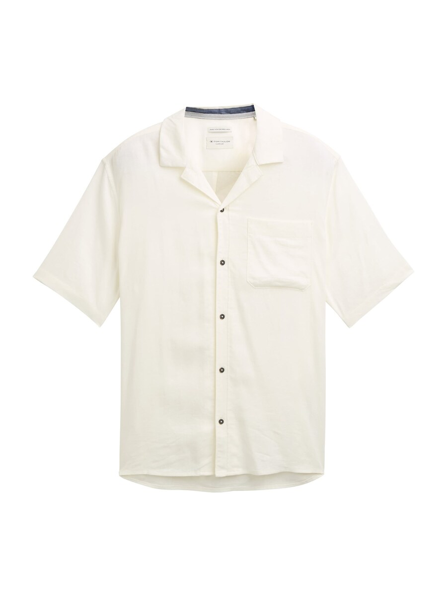 

Рубашка на пуговицах классического кроя TOM TAILOR, Off white