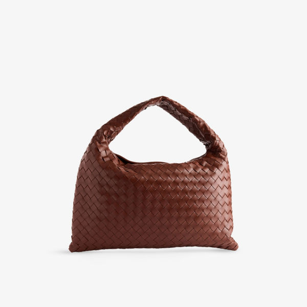 

Сумка кожаная Bottega Veneta, коричневый