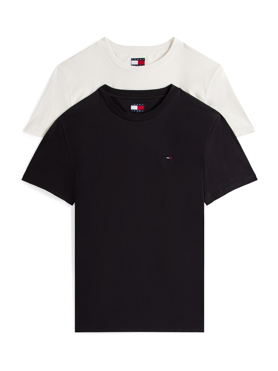 

Рубашка Tommy Jeans, черный/белый