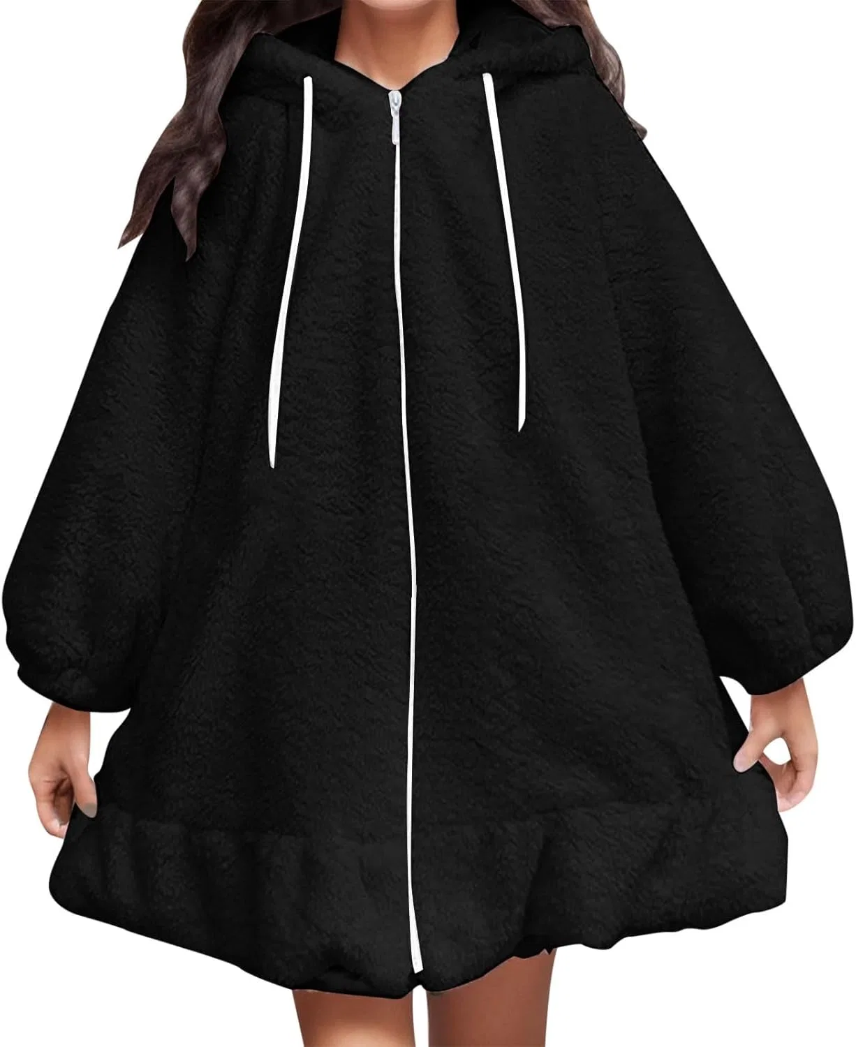 Пальто, женское, Paletot Coat, черный