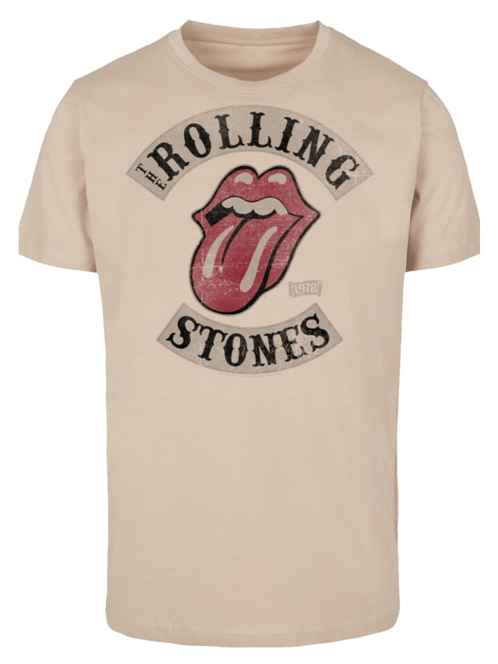 

Футболка F4NT4STIC T-Shirt The Rolling Stones Tour '78, песочный