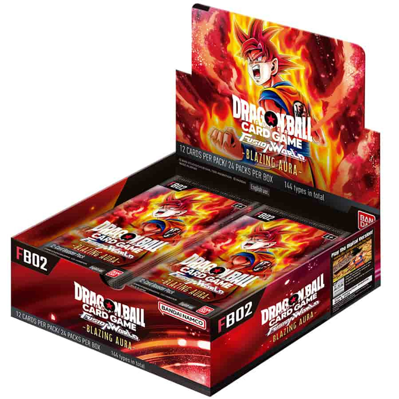 

Карточная игра Dragon Ball Super TCG: Fusion World - Blazing Aura FB02 - Booster Box