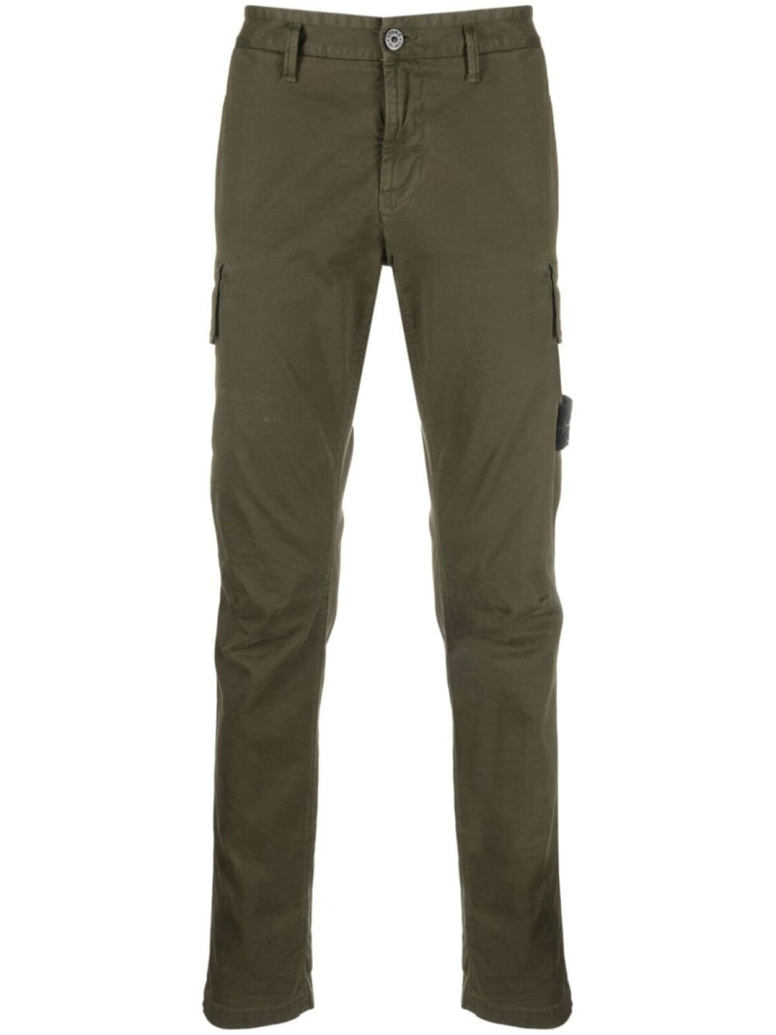 

Stone Island брюки карго с нашивкой Compass, зеленый