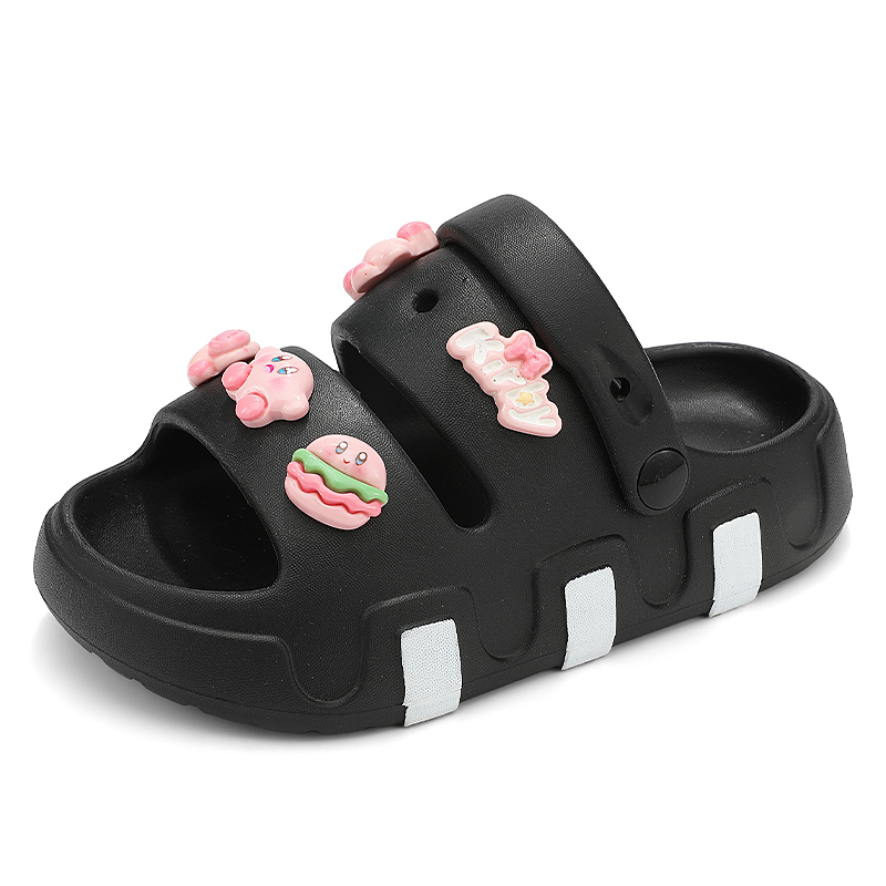 

Низкие шлепанцы детские FIRS Kids, черный